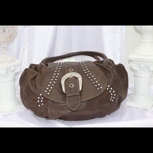 Italian leather handbag